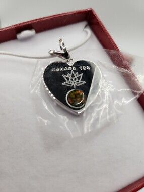 Korite Ammolite Canada 150 Commemorative Pendant